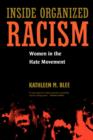 Image for Inside organized racism  : women in the hate movement