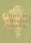 Image for A History of Wine in America