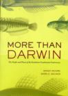 Image for More than Darwin  : the people and places of the evolution-creationism controversy
