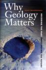 Image for Why Geology Matters