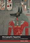Image for Hieroglyphic Egyptian  : an introduction to the language and literature of the Middle Kingdom