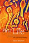 Image for First life  : discovering the connections between stars, cells, and how life began