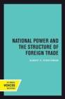 Image for National Power and the Structure of Foreign Trade