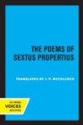 Image for The poems of Sextus Propertius