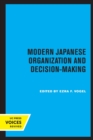 Image for Modern Japanese organization and decision-making