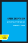 Image for Greek Skepticism