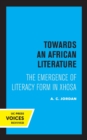 Image for Towards an African Literature