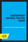 Image for Contemporary Empirical Political Theory