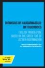 Image for Dionysius of Halicarnassus: On Thucydides