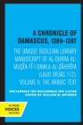 Image for A Chronicle of Damascus 1389–1397