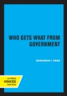 Image for Who Gets What from Government