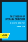 Image for The Theory of Literary Criticism