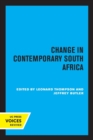 Image for Change in contemporary South Africa