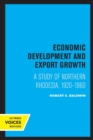 Image for Economic Development and Export Growth