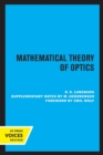 Image for Mathematical theory of optics