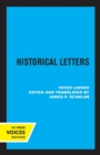 Image for Historical Letters