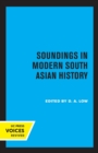 Image for Soundings in Modern South Asian History