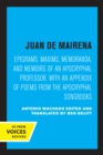 Image for Juan de Mairena: epigrams, maxims, memoranda, and memoirs of an apocryphal professor : with an appendix of poems from the apocryphal songbooks