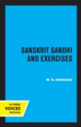 Image for Sanskrit sandhi and exercises