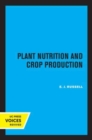 Image for Plant Nutrition and Crop Production