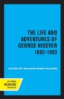 Image for The Life and Adventures of George Nidever, 1802 - 1883
