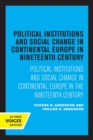 Image for Political Institutions and Social Change in Continental Europe in the Nineteenth Century