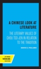 Image for A Chinese Look at Literature