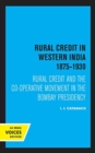 Image for Rural Credit in Western India 1875–1930