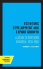 Image for Economic Development and Export Growth