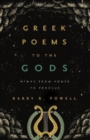 Image for Greek Poems to the Gods