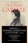 Image for Essays on German Literature and Culture, Part II