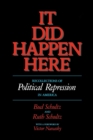 Image for It Did Happen Here: Recollections of Political Repression in America