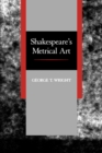 Image for Shakespeare&#39;s metrical art
