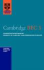 Image for Cambridge BEC 3 Audio Cassette