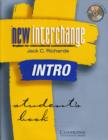 Image for New Interchange Intro Student&#39;s Book/CD Bundle