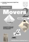 Image for Cambridge Movers 2 Answer Booklet
