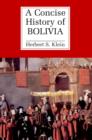Image for A Concise History of Bolivia