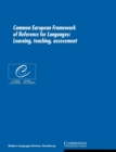 Image for Common European Framework of Reference for Languages
