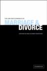 Image for The Law and Economics of Marriage and Divorce