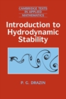 Image for Introduction to Hydrodynamic Stability