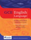 Image for GCE English language  : a study and revision course for O level