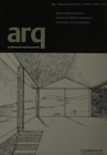 Image for arq: Architectural Research Quarterly: Volume 6, Part 2