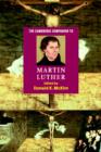 Image for The Cambridge Companion to Martin Luther
