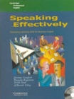 Image for Speaking Effectively (EOU Version) Book and Audio CD Pack India : Developing Speaking Skills for Business English