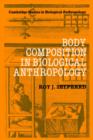 Image for Body Composition in Biological Anthropology