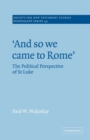 Image for &#39;And so we Came to Rome &#39;
