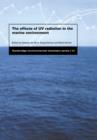 Image for The Effects of UV Radiation in the Marine Environment
