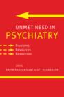 Image for Unmet Need in Psychiatry