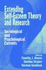 Image for Extending Self-Esteem Theory and Research