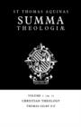 Image for Summa theologiaeVol. 1: Christian theology